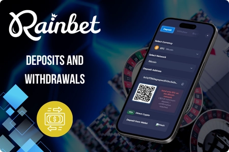 Rainbet deposits and withdrawals