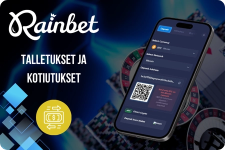 Rainbet Talletukset ja kotiutukset