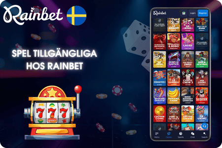 Spel tillgängliga hos Rainbet