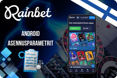 Rainbet App Android-asennusparametrit