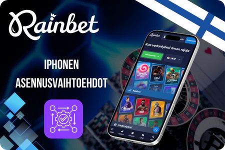 Rainbet App iPhonen asennusvaihtoehdot