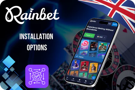 Rainbet app uk installation options