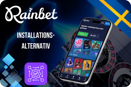 Rainbet official app installationsalternativ